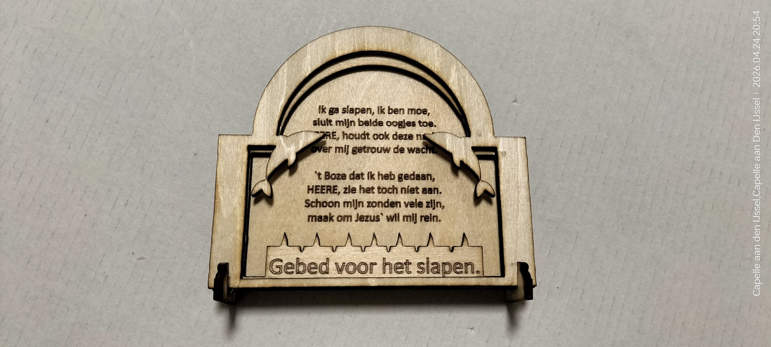Spreukenbordje tekst naar keuze.